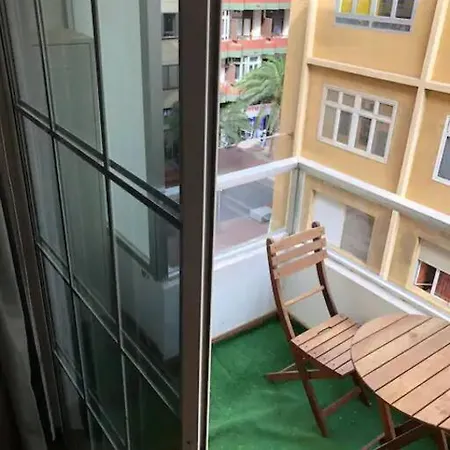 Terrace Seaview Canteras 1room Лас-Пальмас-де-Гран-Канарія